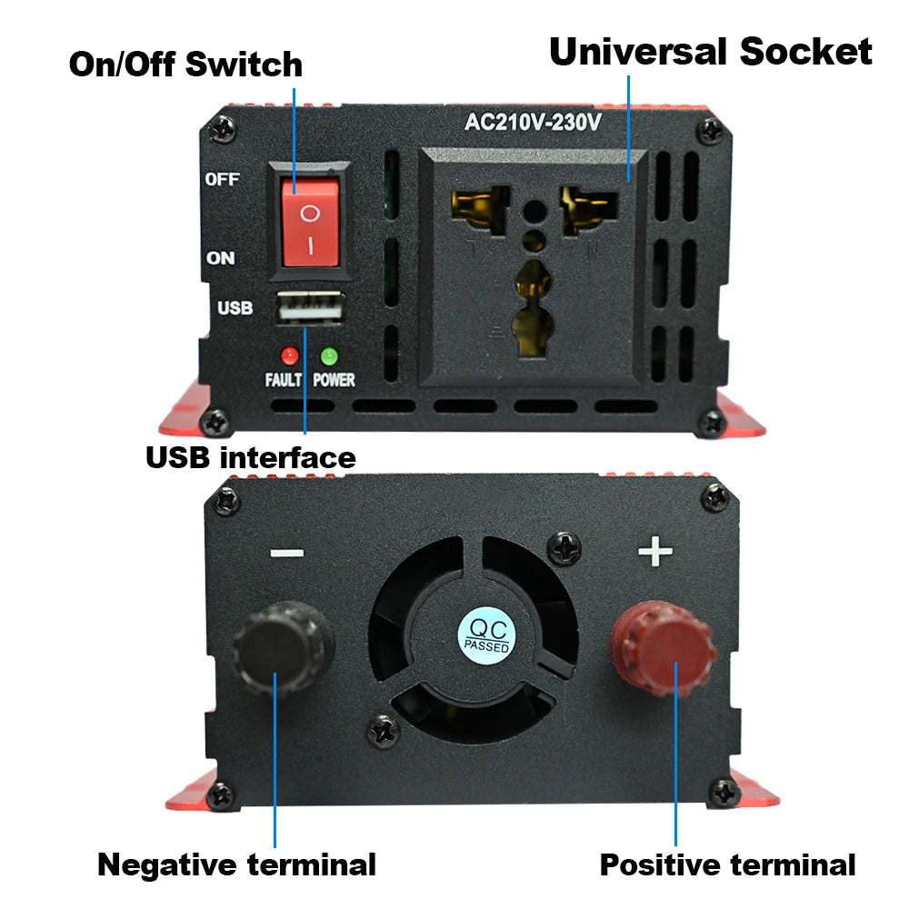 6000W Solar System Complete Kit 12V To 110V/220V 100A Controller 200W Panel Off-Grid Inverter System for Home/Camping Backup