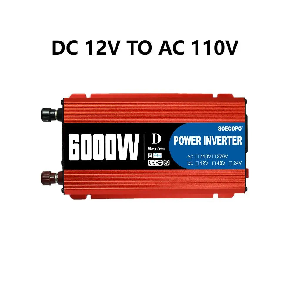 6000W Solar System Complete Kit 12V To 110V/220V 100A Controller 200W Panel Off-Grid Inverter System for Home/Camping Backup