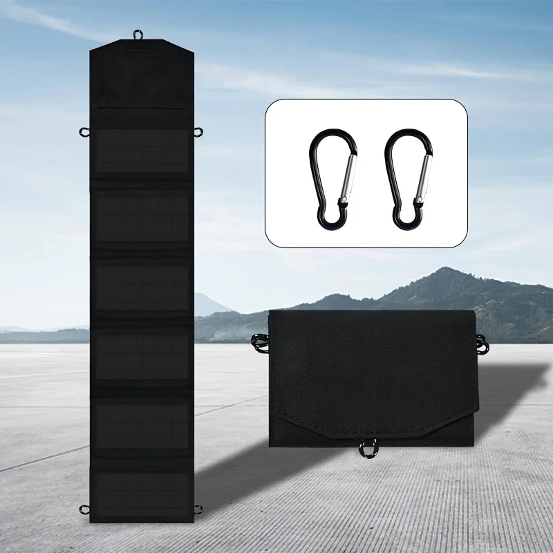 800W solar panel outdoor foldable hanging portable camping storage kit is perfect for RV travel, picnics, and outdoor adventures