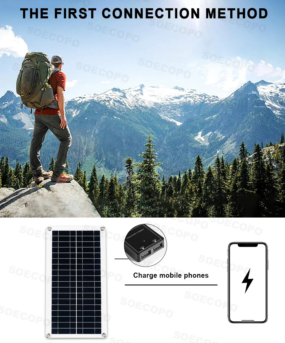 6000W Solar System Complete Kit 12V To 110V/220V 100A Controller 200W Panel Off-Grid Inverter System for Home/Camping Backup
