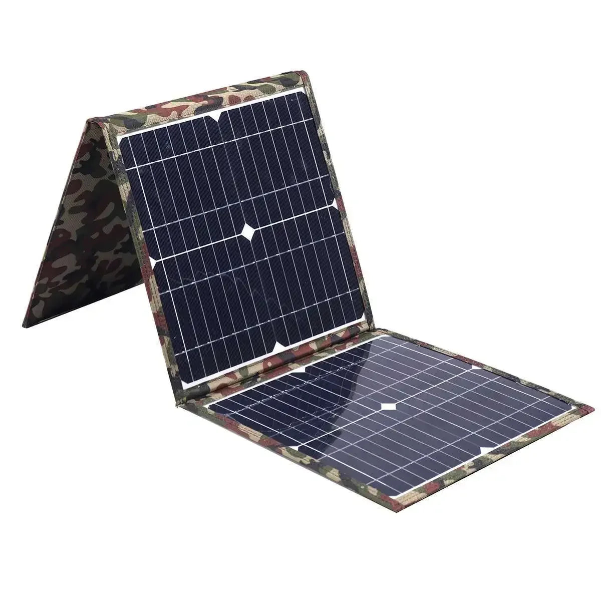 Camping Solar Panel Kit, Foldable Solar Power Station, MPPT Portable Generator Charger, 18V for Car, Boat, Caravan, 800W