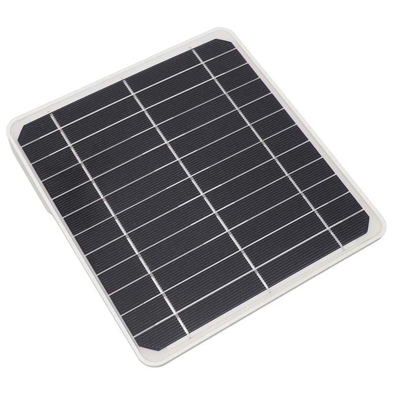 Emption!Waterproof Solar Panel Kit 20W Portable Solar Charger With 2 USB Outdoor Battery Powered For Camping With Mounting Rack