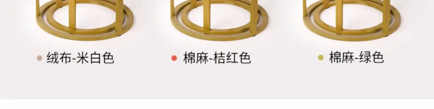 Design Household Vanity Stools Luxury Living Room Bedroom Comfortable Dressing Small Modern Muebles De Sala Balcony Furniture