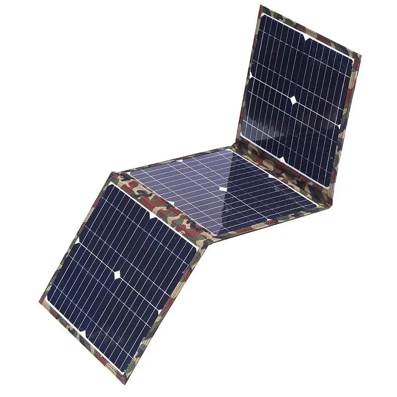 100-800W Heavy-Duty Foldable Solar Panel Kit w/MPPT Controller - Portable Power Station for RV Camping Boat Off-Grid