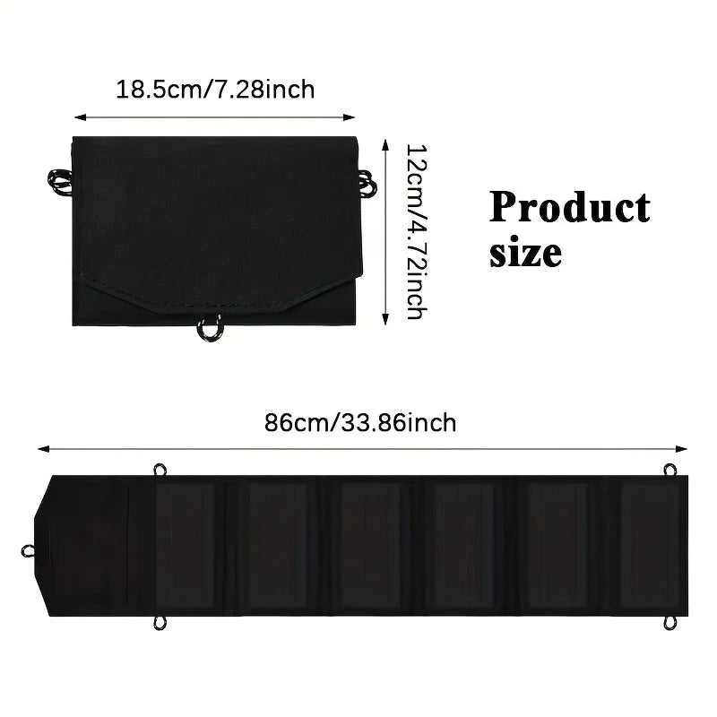 800W solar panel outdoor foldable hanging portable camping storage kit is perfect for RV travel, picnics, and outdoor adventures