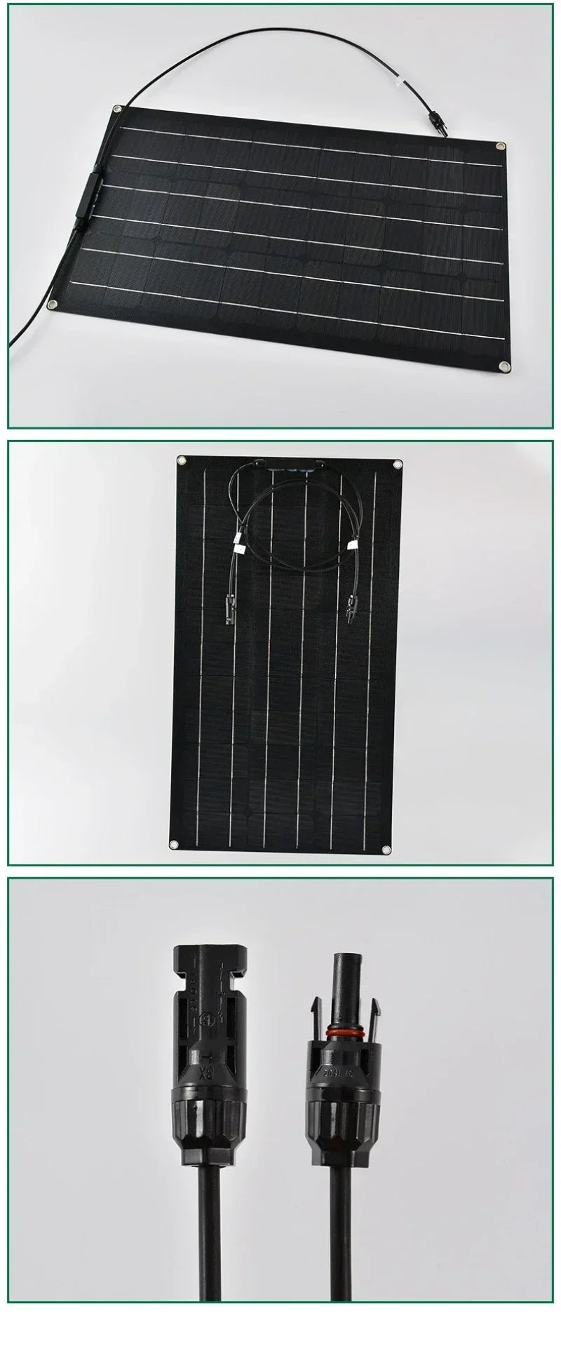 Expandable Solar Panel System High-Efficiency 18V/36V Solar Panel Kit – 500W to 2000W for Camping, Household & Off-Grid Living