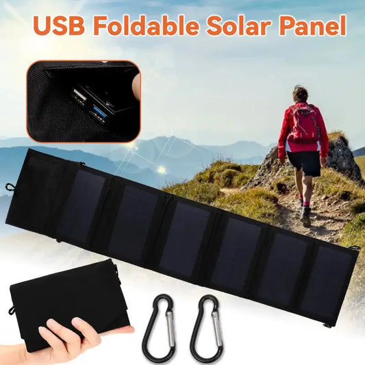 800W Portable Solar Panel Kit Foldable, Lightweight High-Efficiency Solar Charger for RV, Camping, Off-Grid, Emergencies