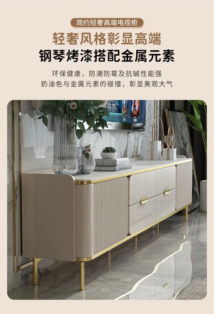 Nordic Minimalism Tv Consoles Cabinet Personality Simple Unique Taste Tv Stands Boho Style Fernsehschrank Living Room Furniture